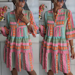 Kiki | Elegant Spring Midi Dress (Almost out of stock) - Calestra