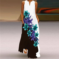 Aurelia™ Butterfly Bloom A-Line Dress - Calestra