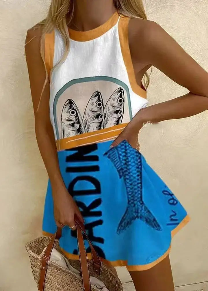 Bhea | Fun Flirty Summer Dress - Calestra