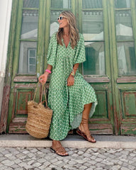 Fleur | Bohemian Maxi Dress (Almost out of stock) - Calestra