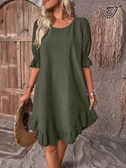 Elise | Timeless Midi Dress (Almost sold out) - Calestra