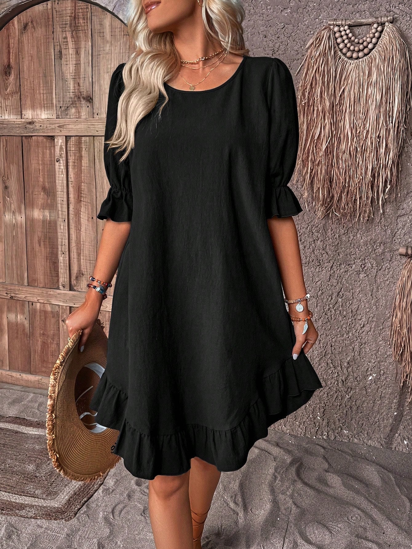 Elise | Timeless Midi Dress (Almost sold out) - Calestra