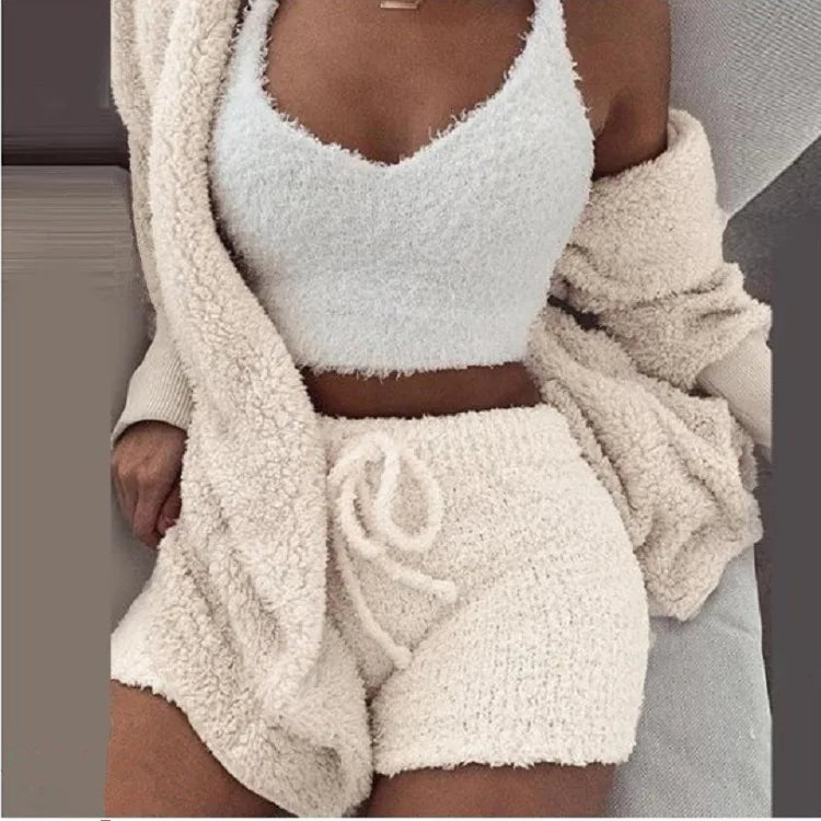 Lana™ Cozy Knit Set (3 delen) - Calestra
