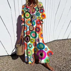 Jessy | Luxury Boho Maxi Dress (Almost sold out) - Calestra