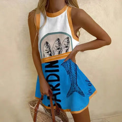 Bhea | Fun Flirty Summer Dress - Calestra