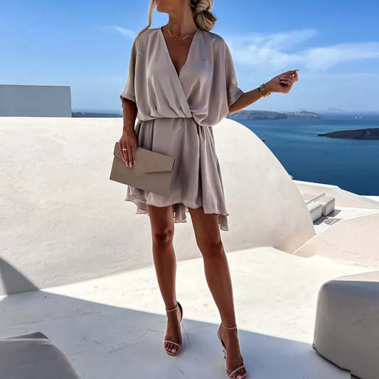 TradeTrends™ | Chic Flowy Mini Dress - Calestra