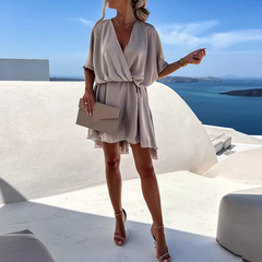 TradeTrends™ | Chic Flowy Mini Dress - Calestra