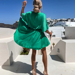 TradeTrends™ | Chic Flowy Mini Dress - Calestra