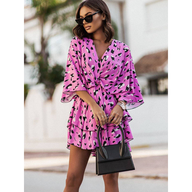 TradeTrends™ | Bohemian Floral Mini Dress - Calestra