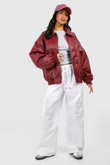 Julia™ Leren Bomberjack - Calestra