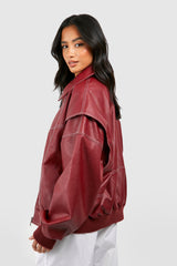 Julia™ Leren Bomberjack - Calestra
