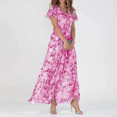 Ella | Colourful Dress - Calestra