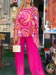 Heidi- Pleated Maxi Dress - Calestra