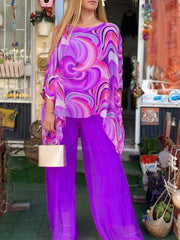 Heidi- Pleated Maxi Dress - Calestra