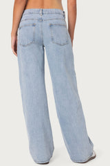 ✦ Aria Low-Rise Wide Leg Jeans