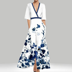 Lila - Elegant Wrap Dress