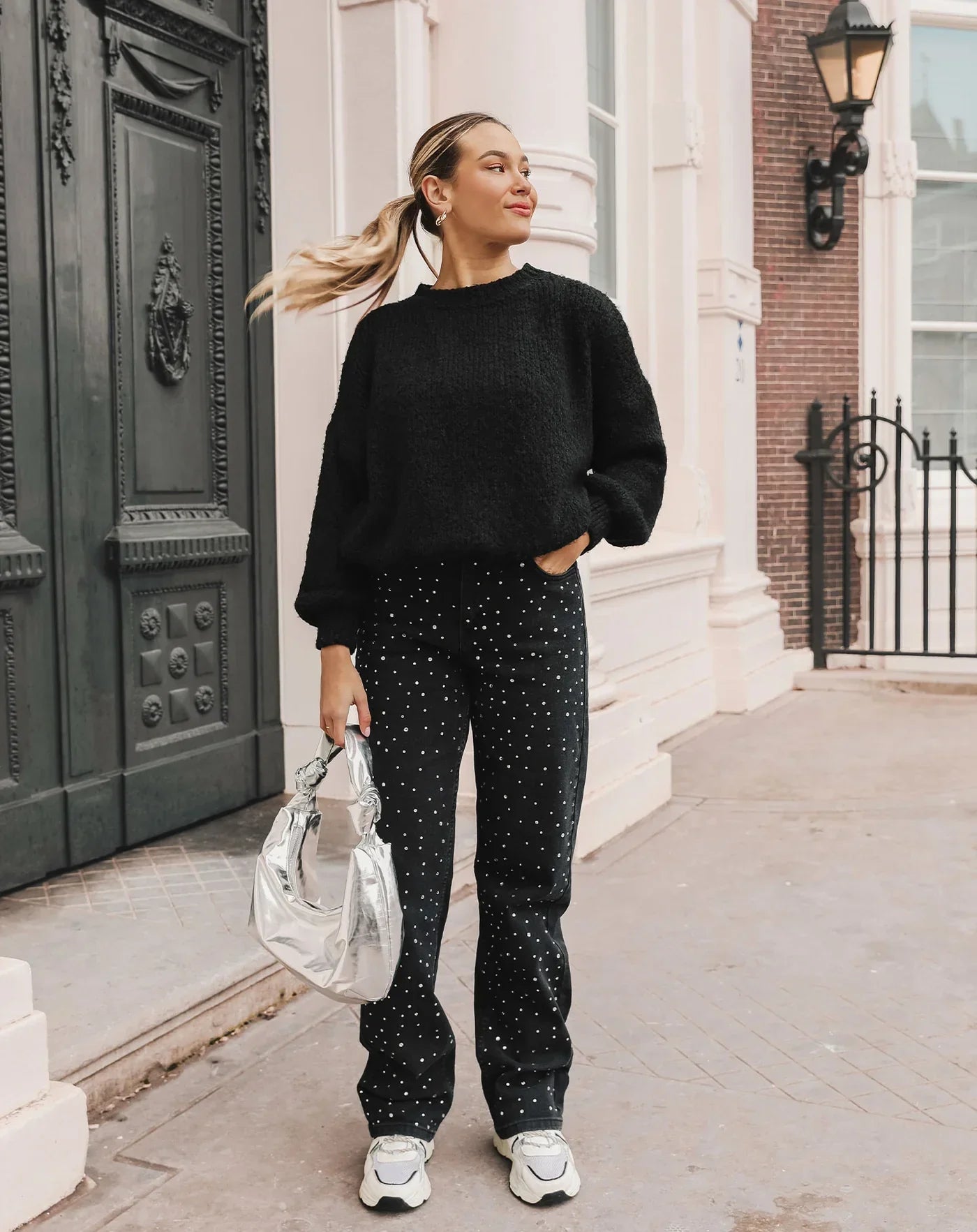 Mirthe™ | Glitter Sparkle Jeans - Calestra